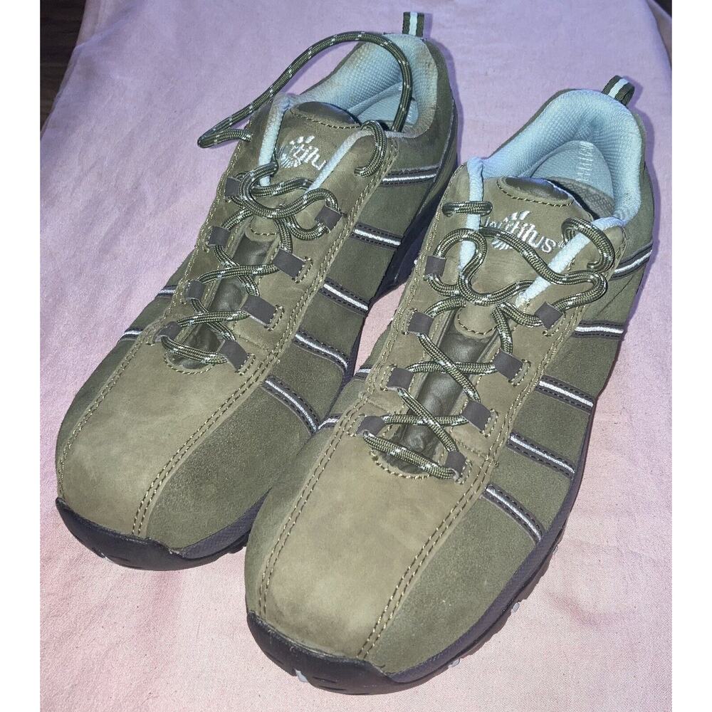 Nautilus Safety Footwear Women's N1758 Composite Toe Work Shoe Olive Size 9.5